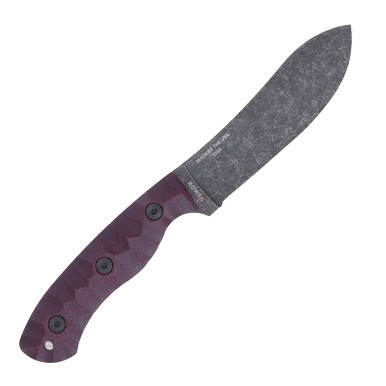 Esee JG5 Burgundy Linen Micarta ESEEJG5LM View 3