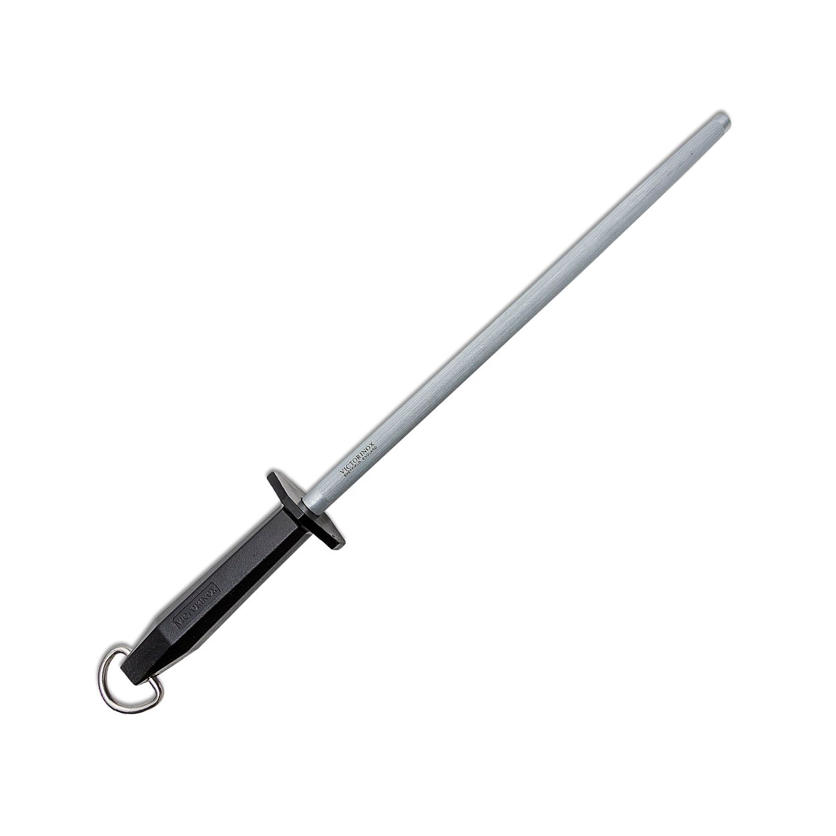 Victorinox 12 Inch Sharpening Steel Black Handle F40584 View 1
