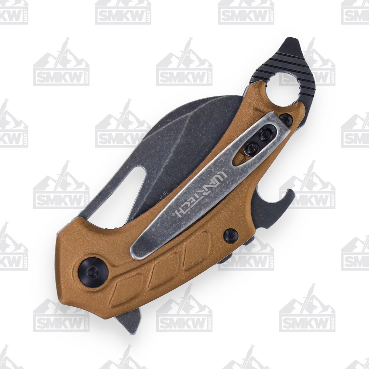 WarTech Assisted Pocket Knife with Tools 2in Wharncliffe Blade Desert NTPWT375DE View 9
