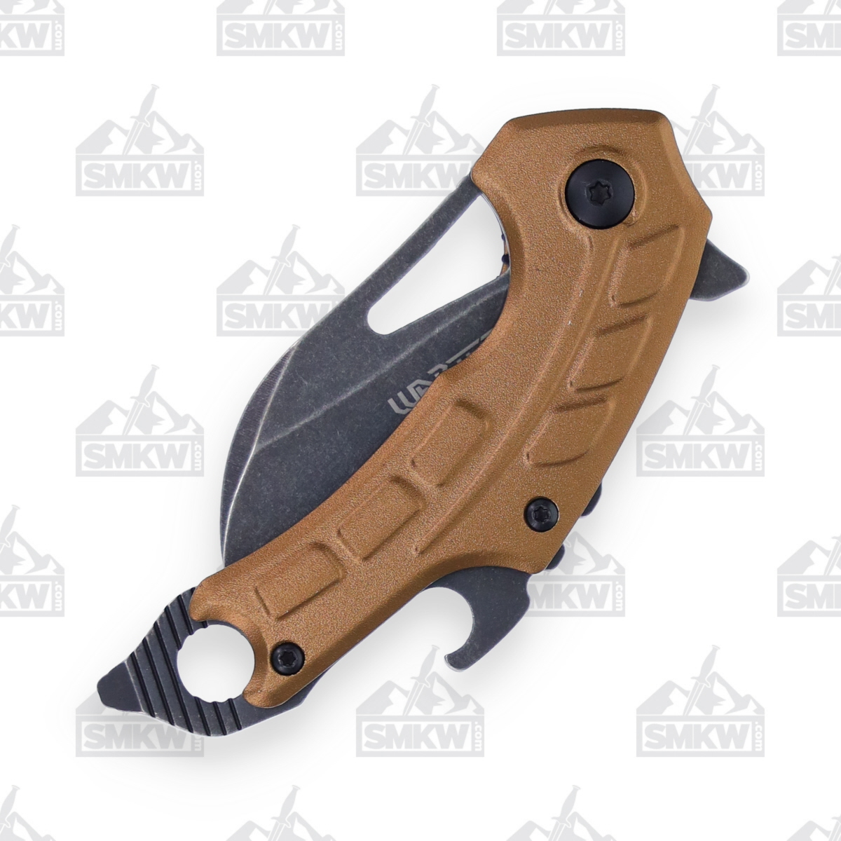 WarTech Assisted Pocket Knife with Tools 2in Wharncliffe Blade Desert NTPWT375DE View 8