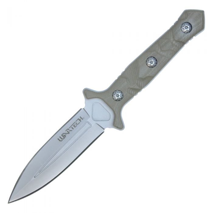 Neptune Trading Wartech Boot Knife Fixed Blade Desert Brn ABS 3.5” S/W Spear Pt NTHWT273DE View 1