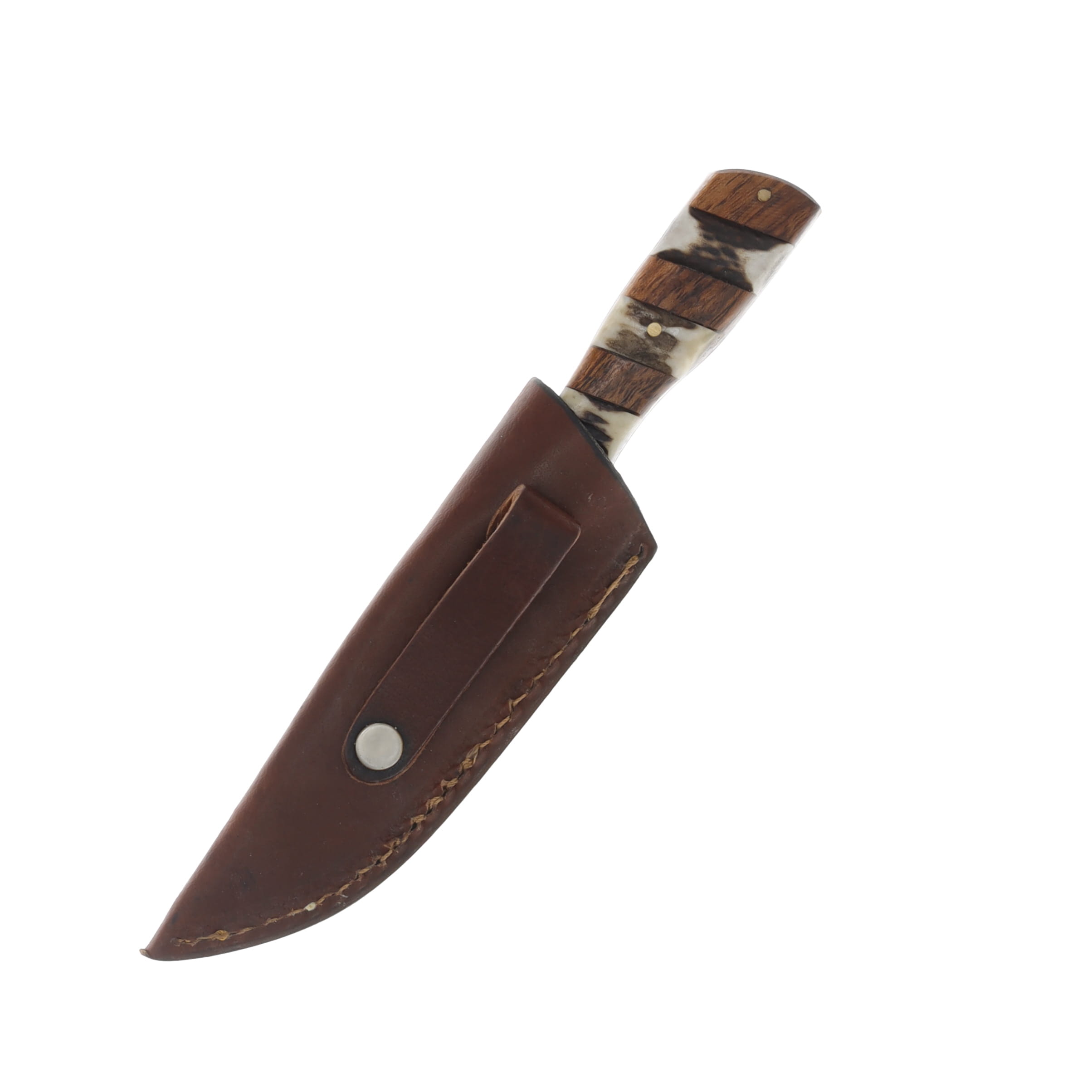 Szco Sidearm Root Cellar Fixed Blade - Damascus DM1109 View 4