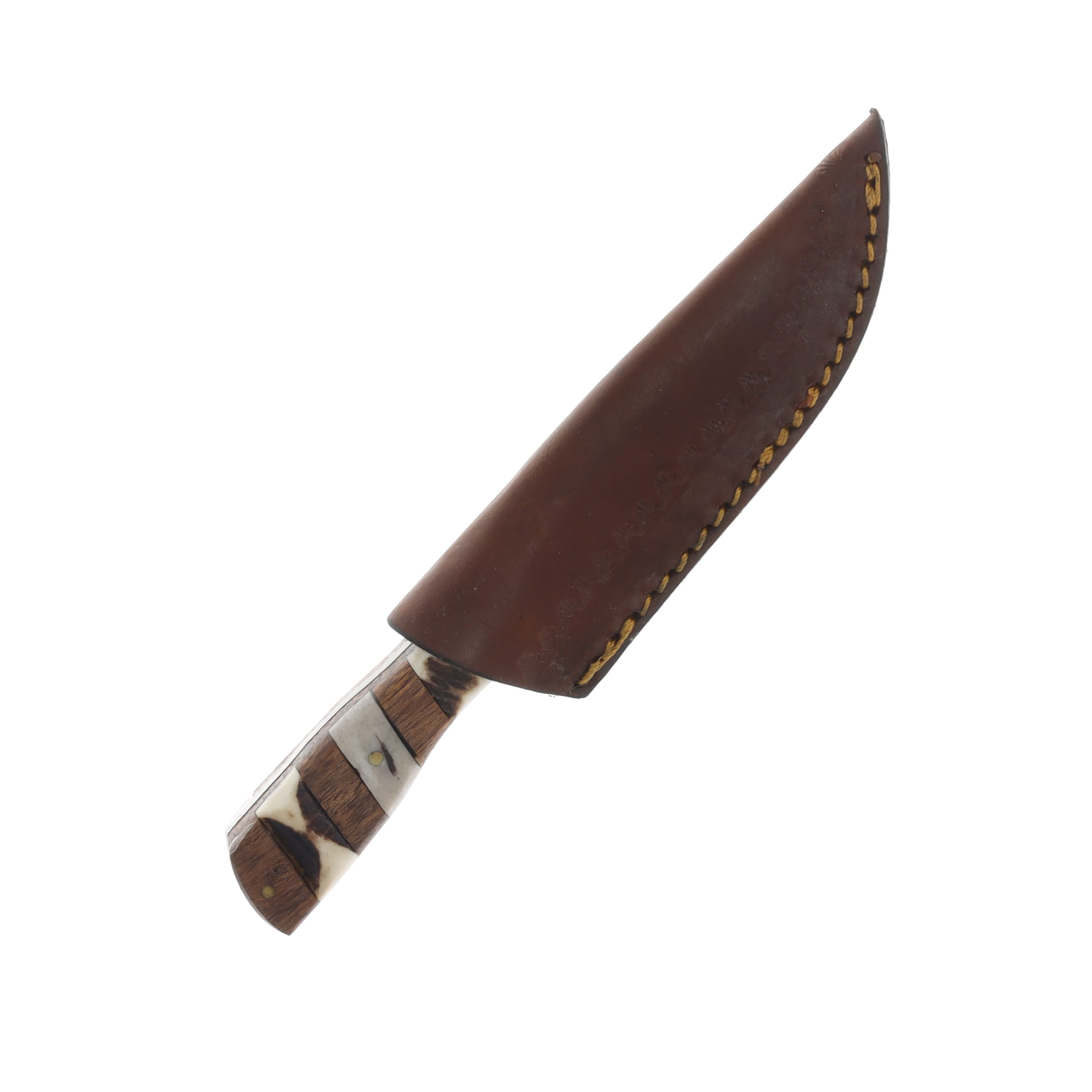 Szco Sidearm Root Cellar Fixed Blade - Damascus DM1109 View 3