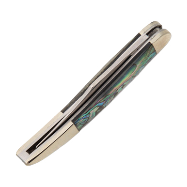 Bear & Son Little Toothpick Folding Knife Genuine Abalone BRAB1935 View 4