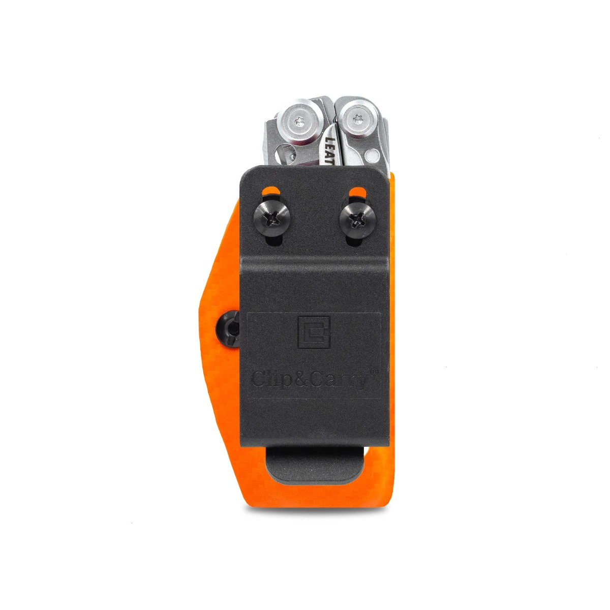 StatGear Sheath Leatherman Skeletool CF Orange LSKELCFORNG View 2