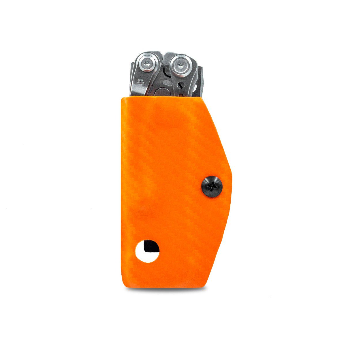 StatGear Sheath Leatherman Skeletool CF Orange LSKELCFORNG View 1