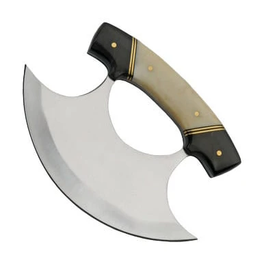 Szco 5.5in Alaskan Horn-Bone Ulu Knife DH8026HN View 2