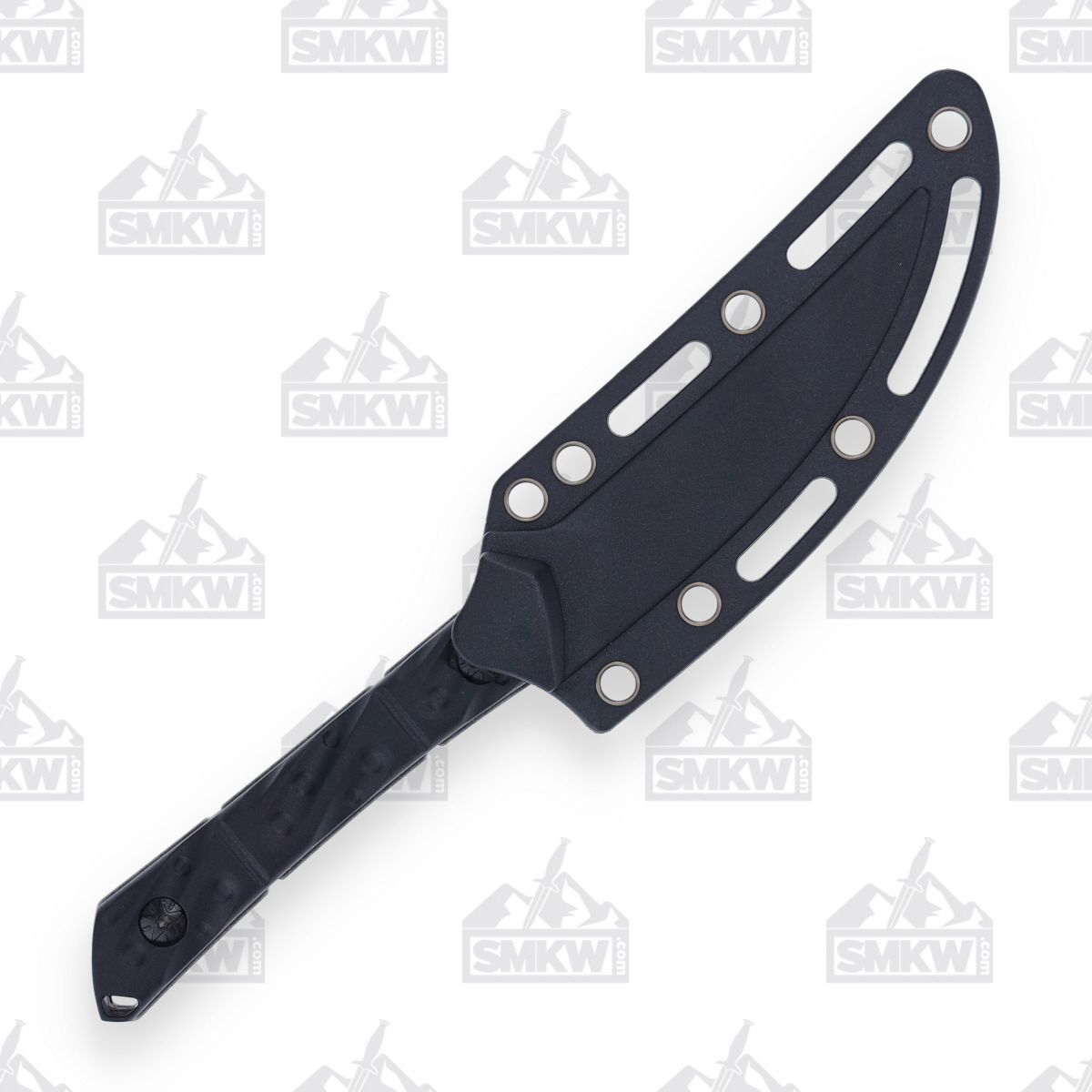 WarTech 8.5in Upswept Fixed Blade Knife Black NTHWT268BK View 6