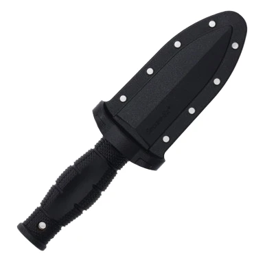 Cold Steel Mini Leather Neck Knife 3.5in Double Edge KrayEX CS39LSAC View 7