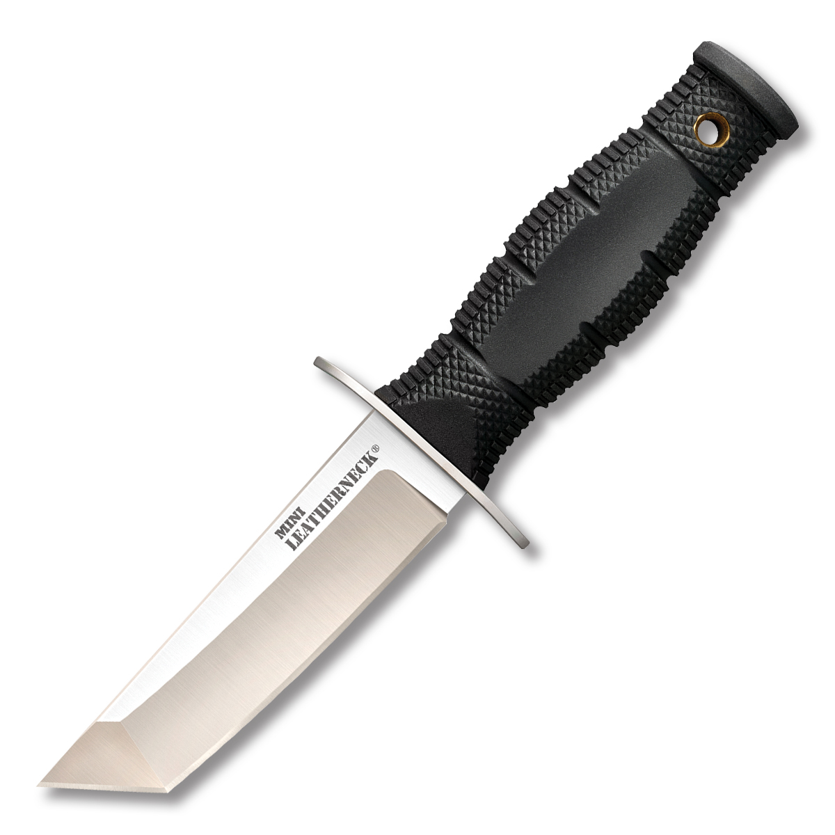 Cold Steel Mini Leatherneck Fixed Blade Knife 3.5in Plain Satin Tanto CS39LSAA View 1
