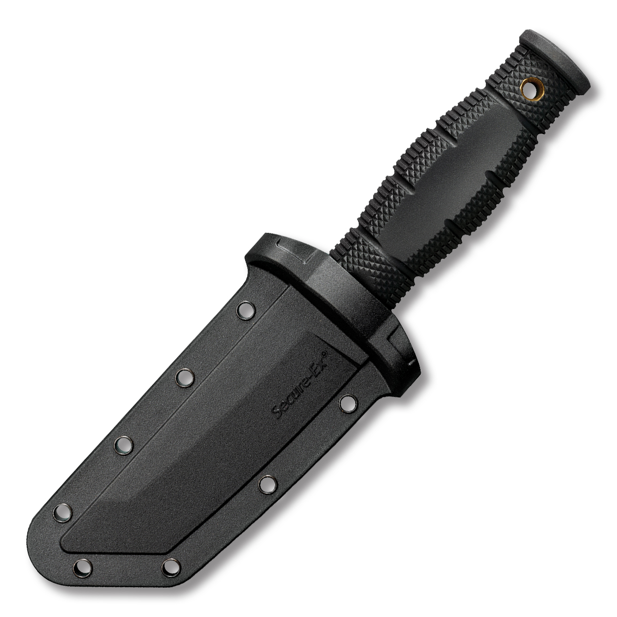 Cold Steel Mini Leatherneck Fixed Blade Knife 3.5in Plain Satin Tanto CS39LSAA View 2