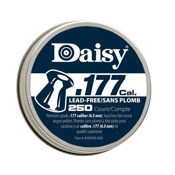 Daisy .117 Cal Flat Lead Free 250 Count Pellet 990250466 View 1