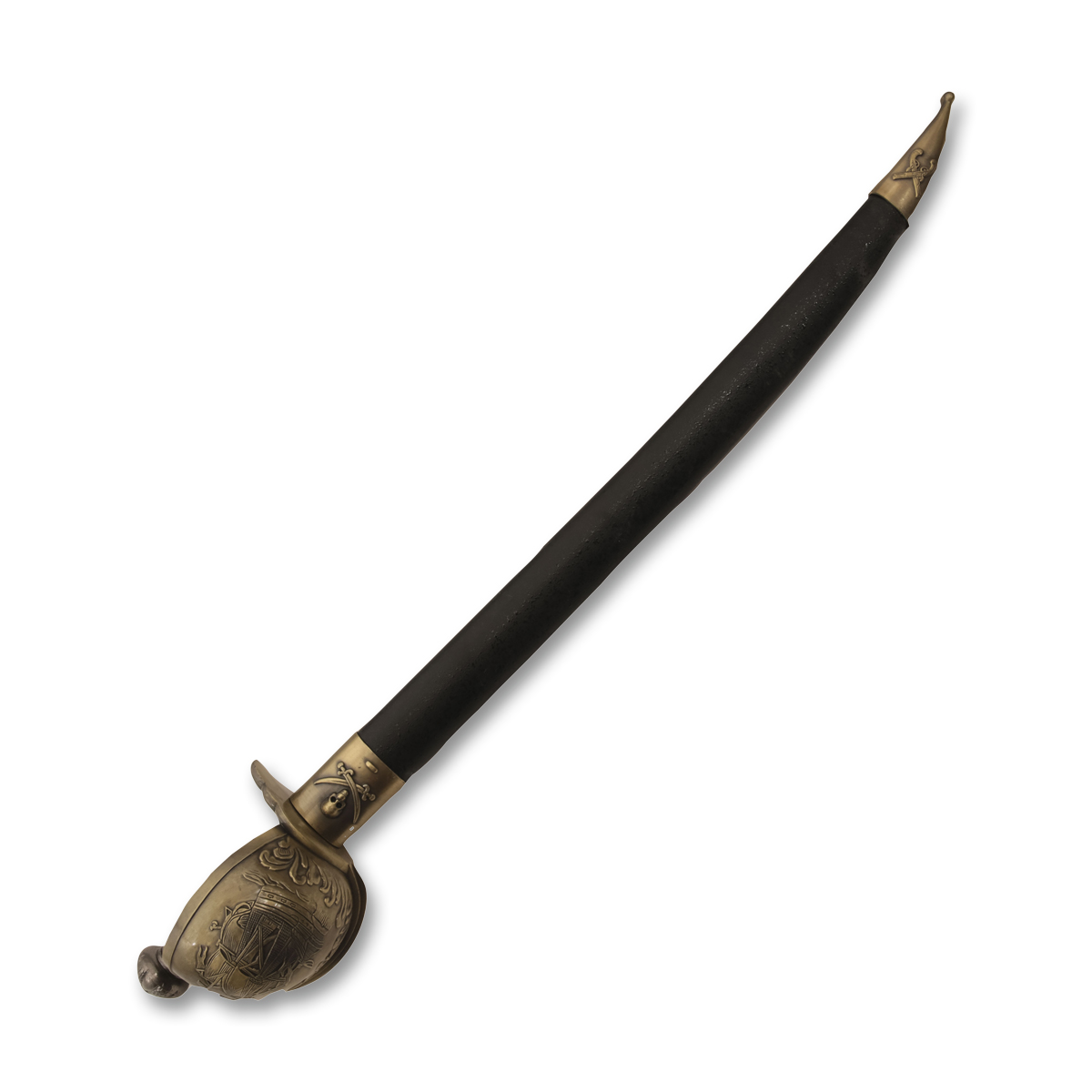 SZCO Supplies Pirate Cutlass Sword Antique Finish 29.5in Plain Blade DBYK132 View 4
