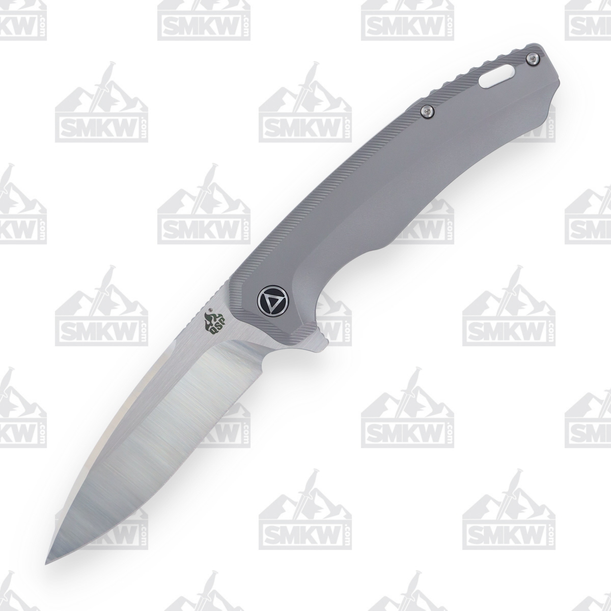 QSP Woodpecker Gray Titanium Folder QS116AII View 2