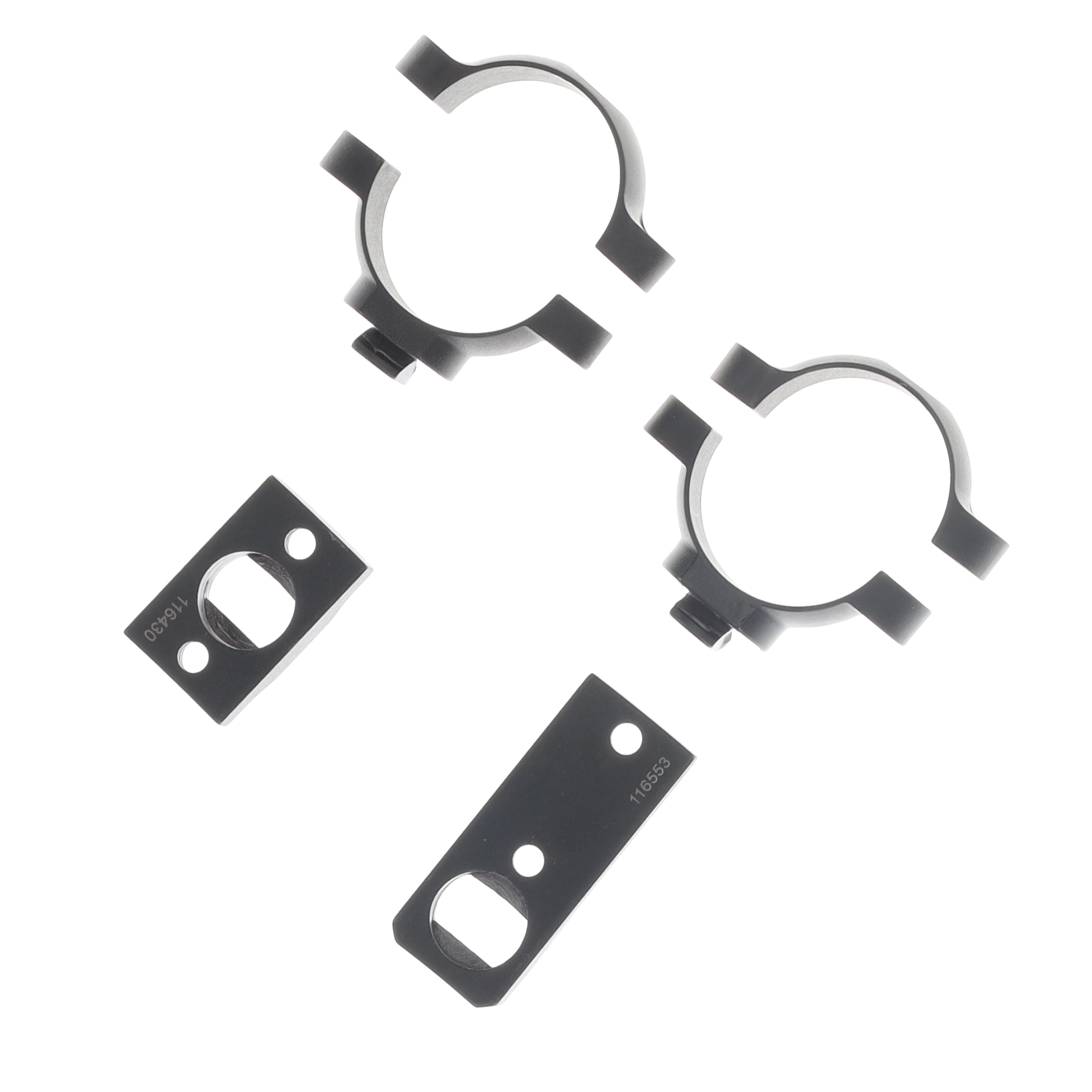 Leupold DD Winchester 70 RVR 2‑Piece Base with 30 mm Medium Rings Matte Combo Pack LU178558 View 2