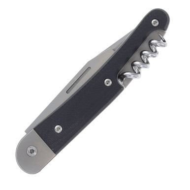 LionSteel Jack 3 Folding Knife Black G-10 LSJK3GBK View 7