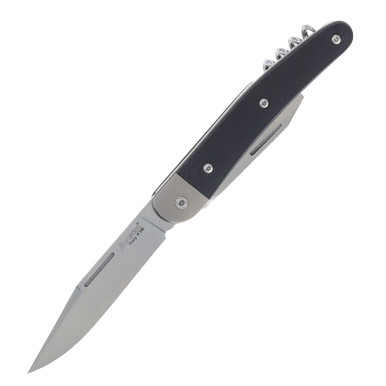 LionSteel Jack 3 Folding Knife Black G-10 LSJK3GBK View 4