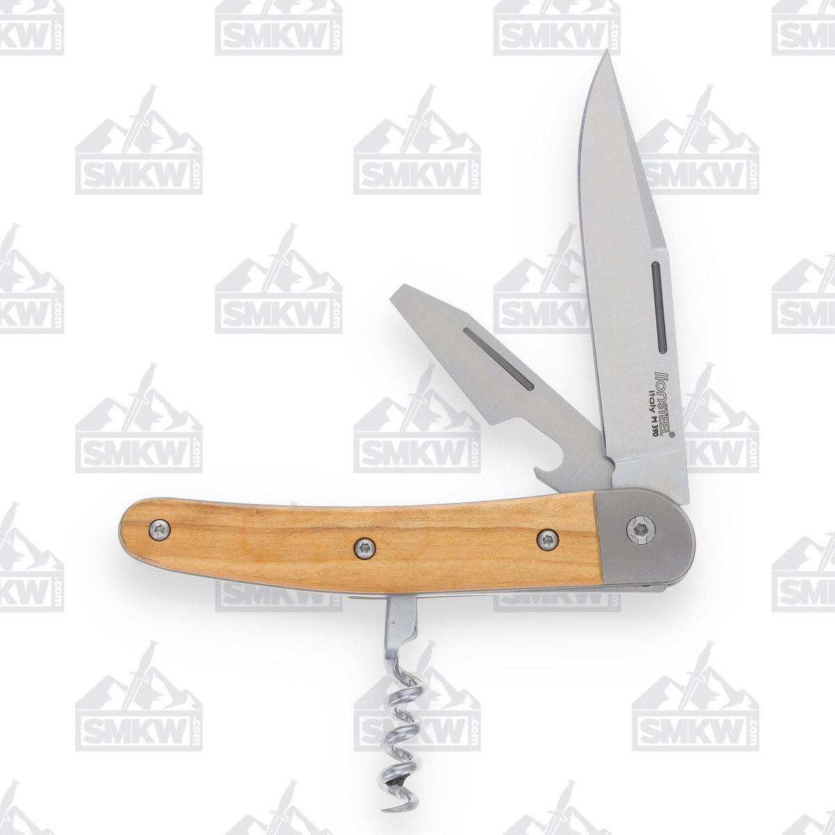 LionSteel Jack 3 Olive Wood Folding Knife LSJK3UL View 1