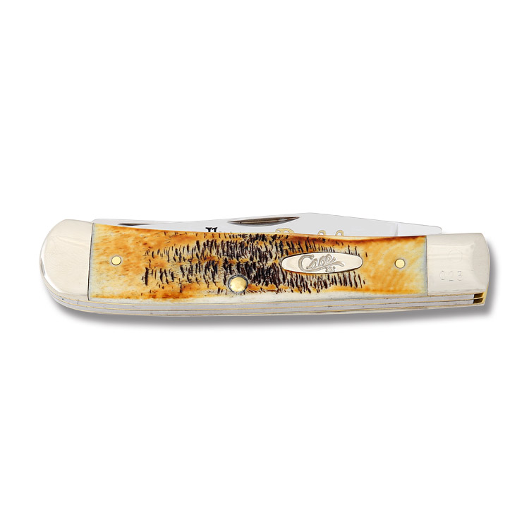 Case XX Happy Father's Day 6.5 BoneStag Trapper Limited Edition Folding Knife CA65HFDD View 3