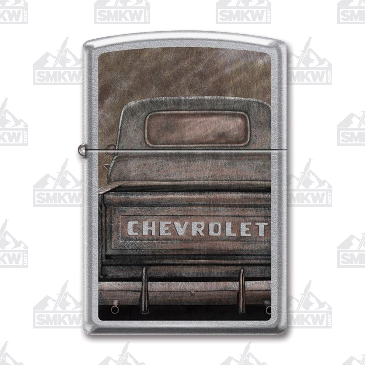 Zippo Street Chrome Old Chevy Truck Tailgate Lighter ZP407773 View 1