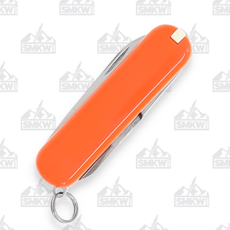 Victorinox Classic SD Swiss Army Knife Classic Colors Mango Tango V2383 View 4