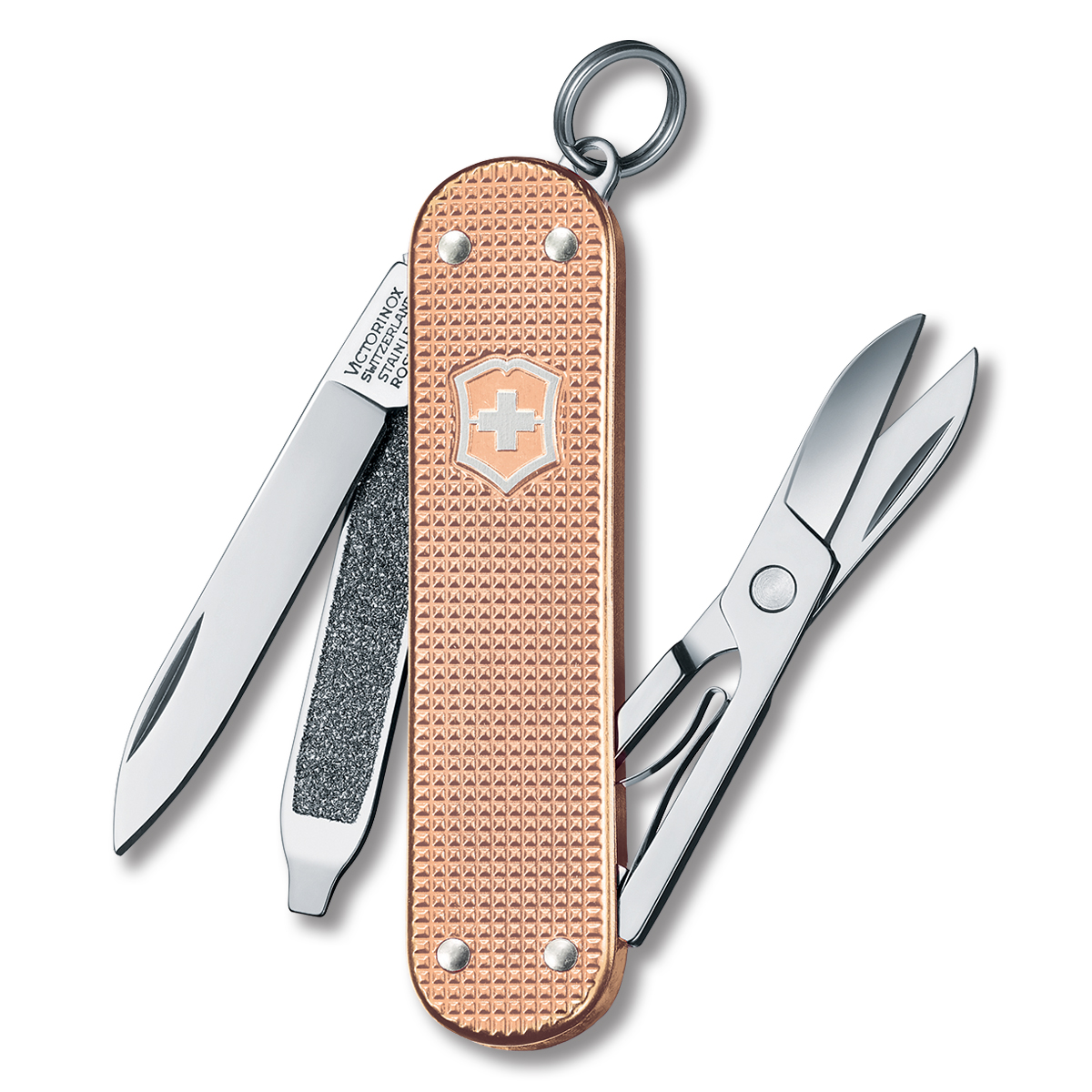 Victorinox Classic SD Swiss Army Knife Alox Fresh Peach V1202 View 1
