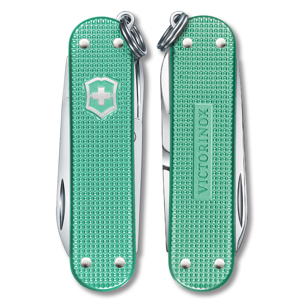 Victorinox Classic SD Swiss Army Knife Alox Minty Mint V1221 View 2