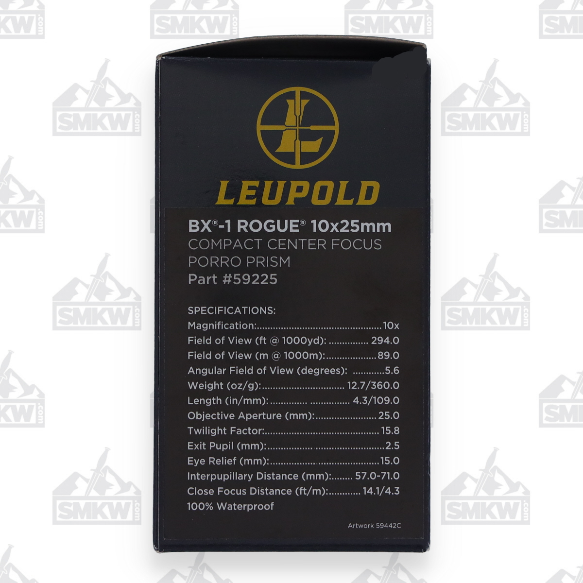 LEUPOLD BX-1 ROGUE 10X25MM COMP PORRO BK LU59225 View 20