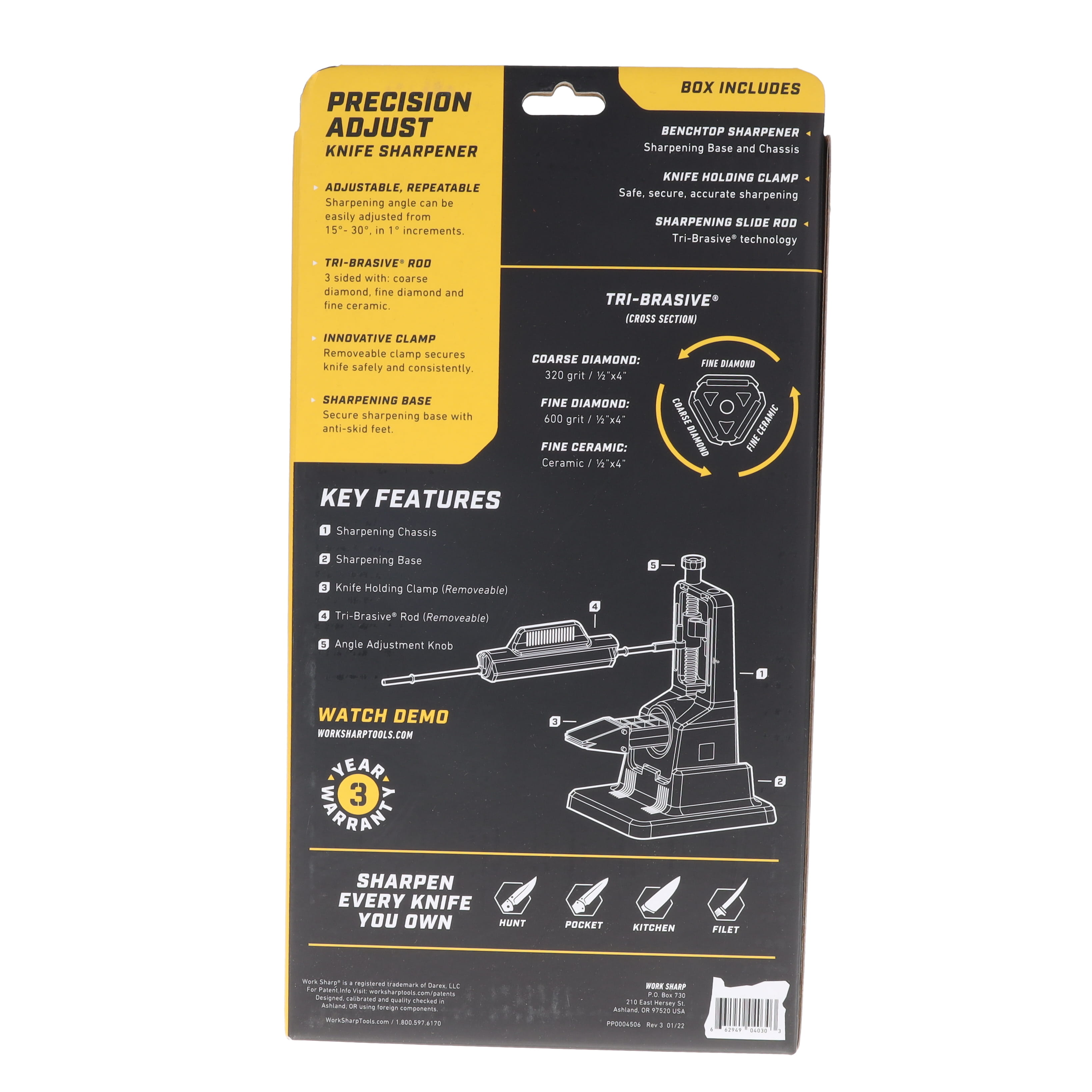 Work Sharp Precision Adjust Knife Sharpener WSBCHPAJ View 3