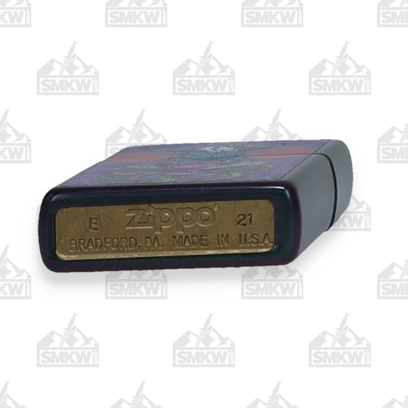 Zippo Lighter Eagle Snake and Skull Iridescent ZP49600 View 13