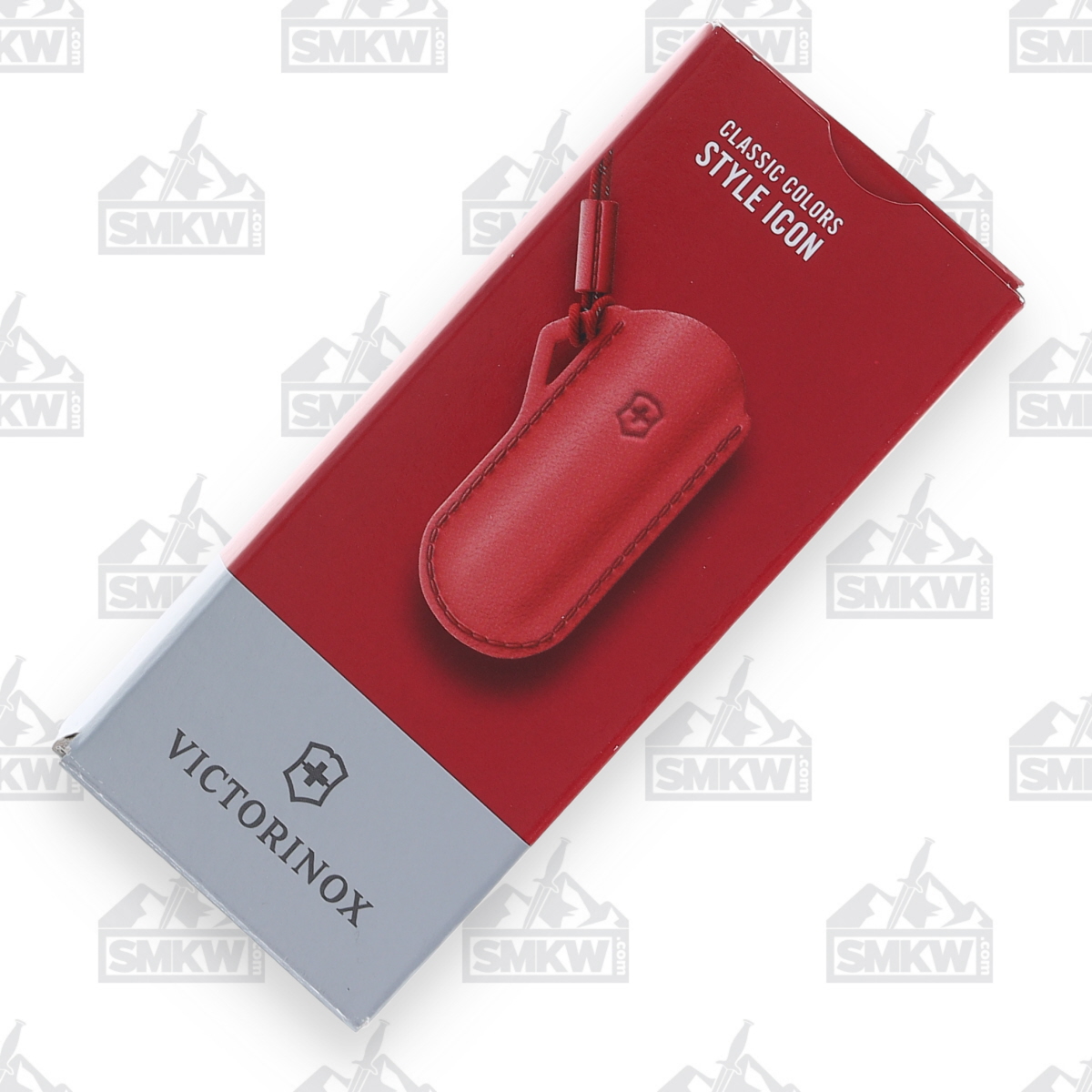 Victorinox Classic SD Leather Red Pouch with Icon V670 View 5