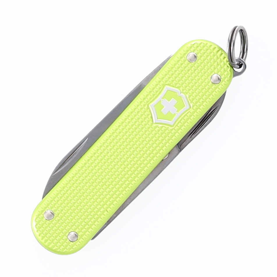 Victorinox Classic SD Swiss Army Knife Alox Lime Twist V1241