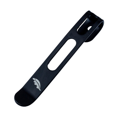 Honey Badger Small/Medium Black Stainless Steel Pocket Clip HB5085 View 1