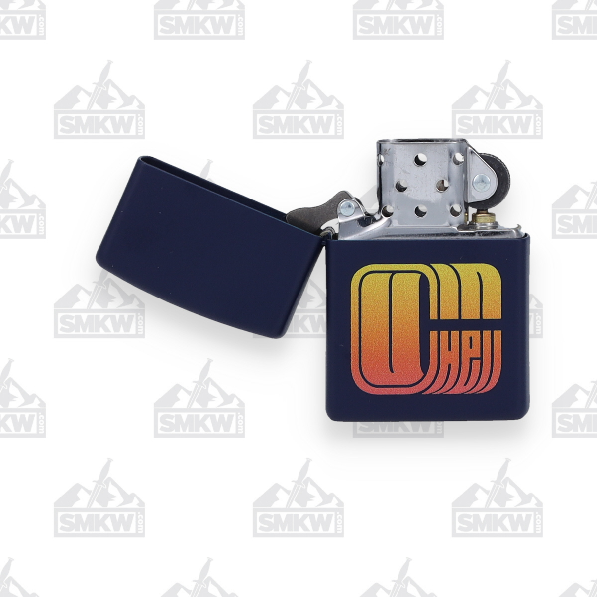 Zippo Lighter C U In Hell Navy Matte ZP49537 View 15