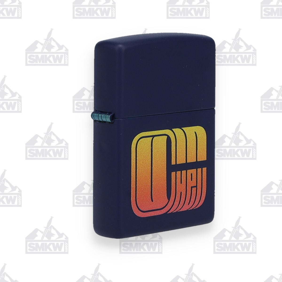 Zippo Lighter C U In Hell Navy Matte ZP49537 View 8