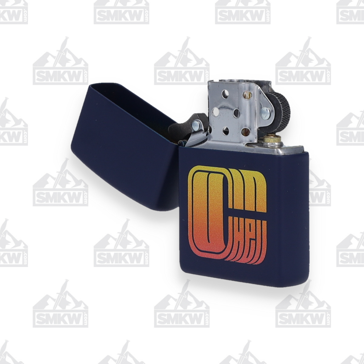 Zippo Lighter C U In Hell Navy Matte ZP49537 View 10
