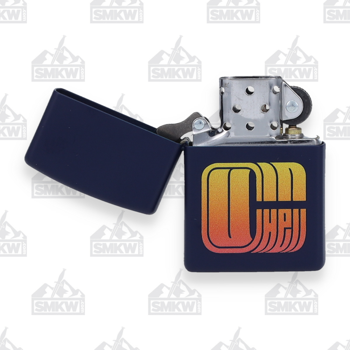 Zippo Lighter C U In Hell Navy Matte ZP49537 View 9