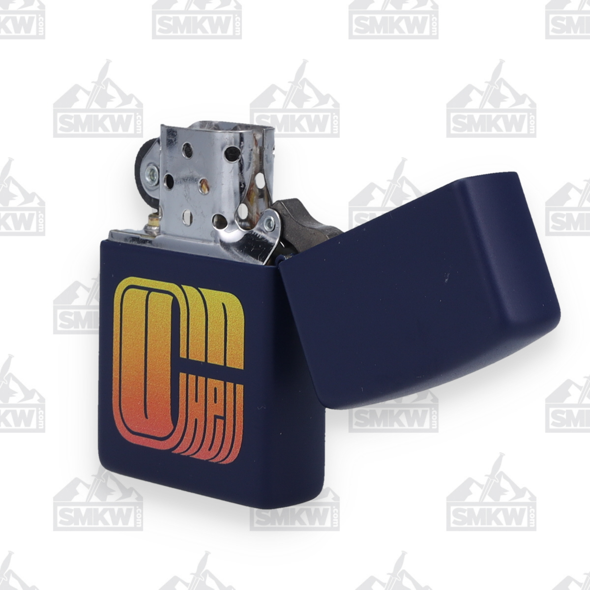Zippo Lighter C U In Hell Navy Matte ZP49537 View 13