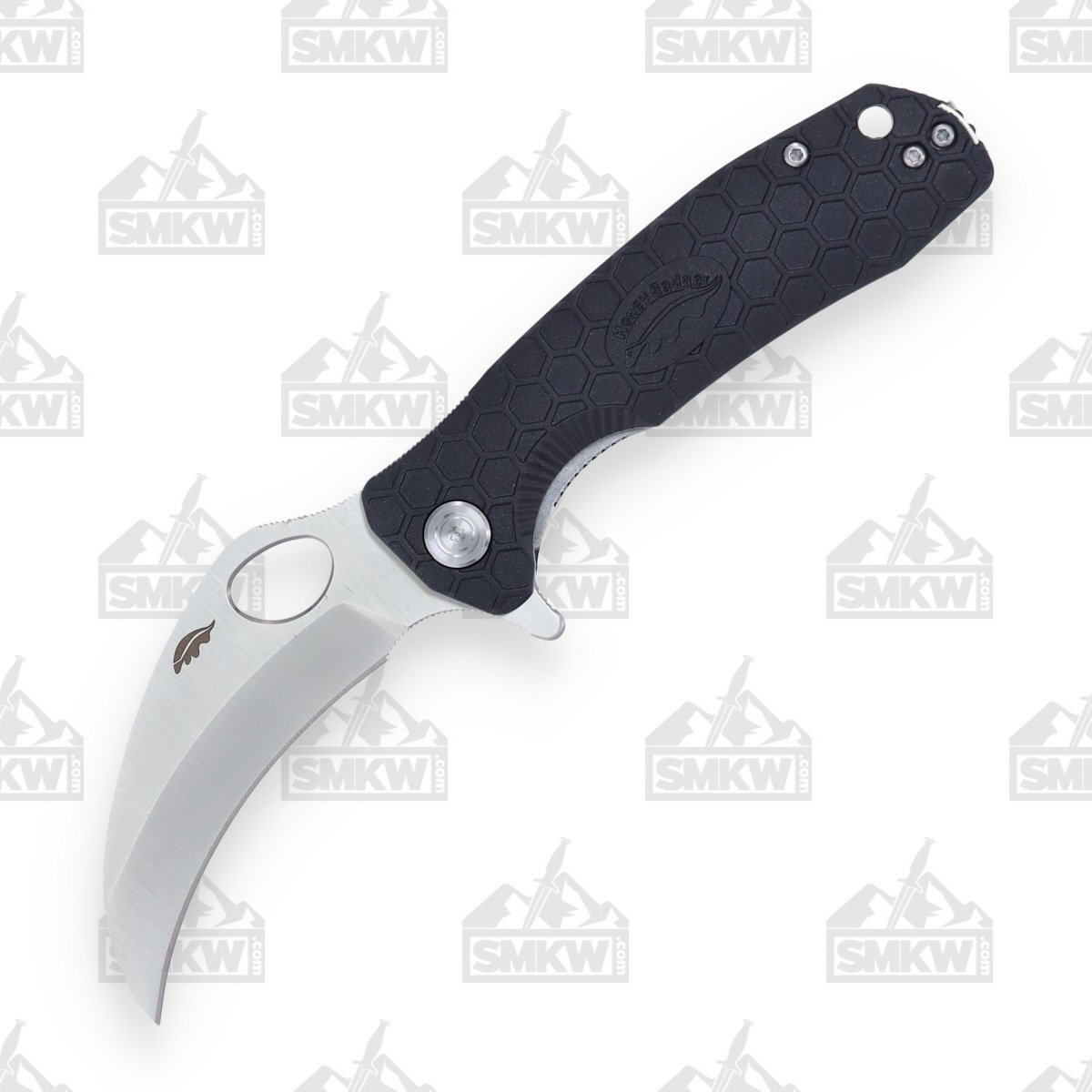 Honey Badger Knives Medium Claw Folding Knife 3.63in D2 Steel Blade HB1115 View 1