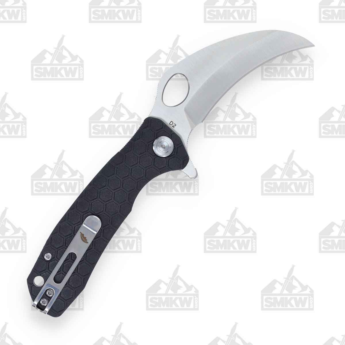 Honey Badger Knives Medium Claw Folding Knife 3.63in D2 Steel Blade HB1115 View 2