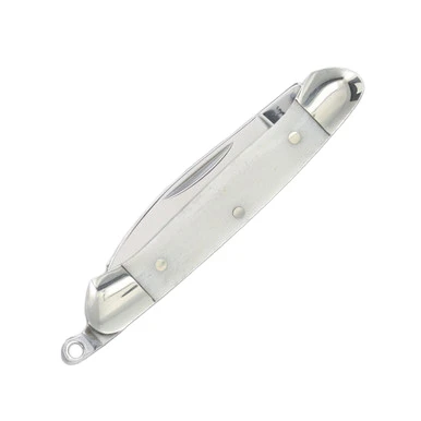 Rough Rider White Smooth Bone Mini Canoe Folding Knife RR2461 View 4