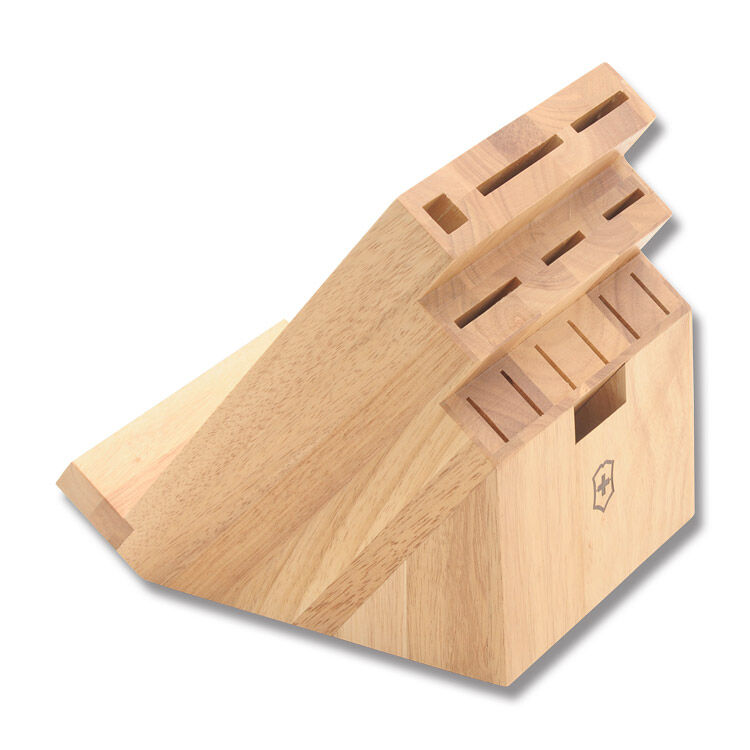 Victorinox 13 Slot Swivel Kitchen Block Light Hardwood Construction F41504US2 View 1