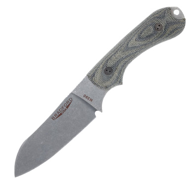 Bradford Guardian 3 Fixed Blade Knife Camo Micarta 3D Sheepsfoot BRAD1586 View 1