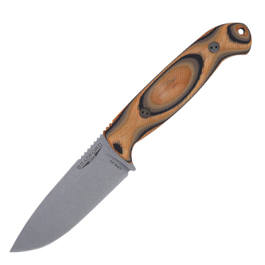 Bradford Guardian 4.5 G-Wood 4in Plain Stonewash Drop Point BRAD1815 View 1
