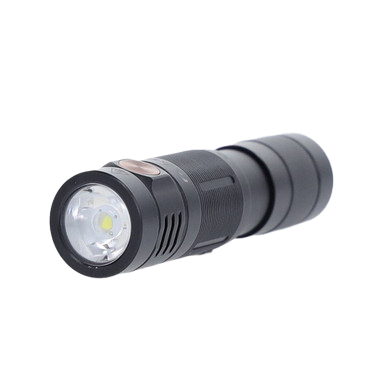 Fenix E09R Rechargeable Flashlight Black 600 Lumens 5 Settings FENE09R View 1