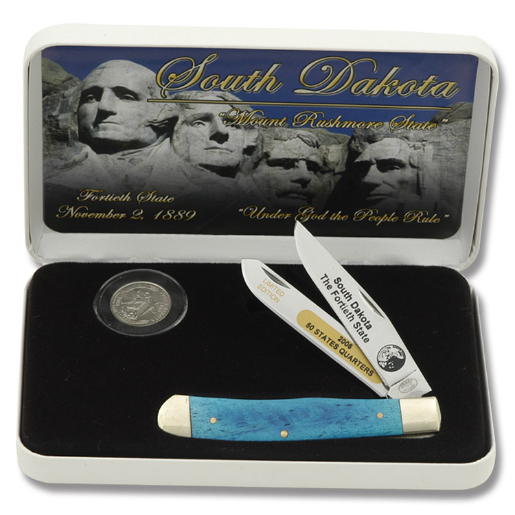 Frost Cutlery South Dakota State Quarter & Trapper Collector Set FR312SD View 1