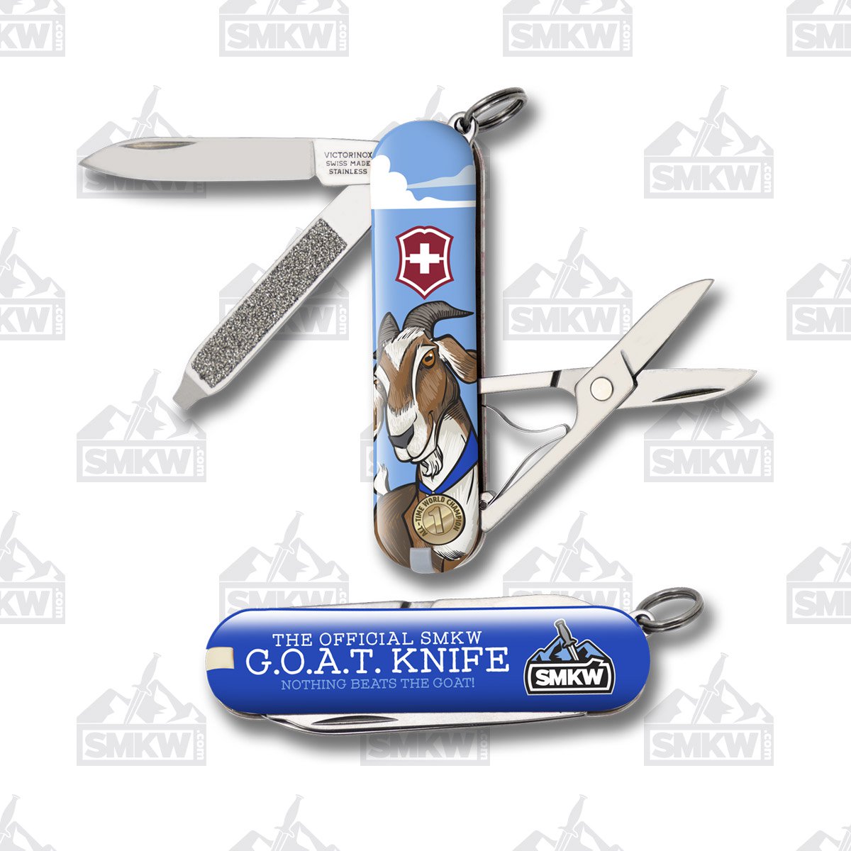 Victorinox SMKW Exclusive Classic SD Swiss Army Knife GOAT V1066 View 1