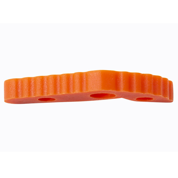 Honey Badger Knives Medium Orange FRN Handle Set - Backspacer HB5038 View 2