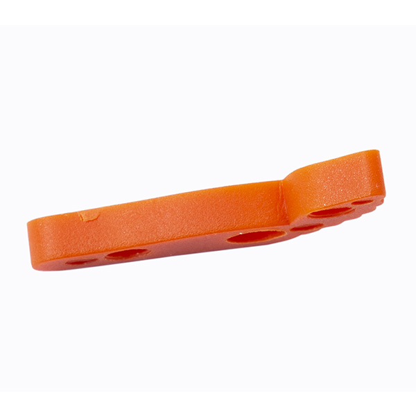 Honey Badger Knives Medium Orange FRN Handle Set - Backspacer HB5038 View 4