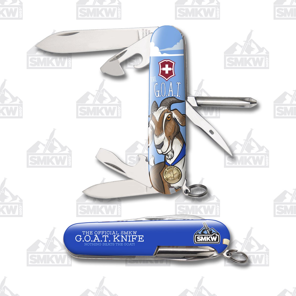 Victorinox SMKW Exclusive Tinker Swiss Army Knife Goat V1067 View 1